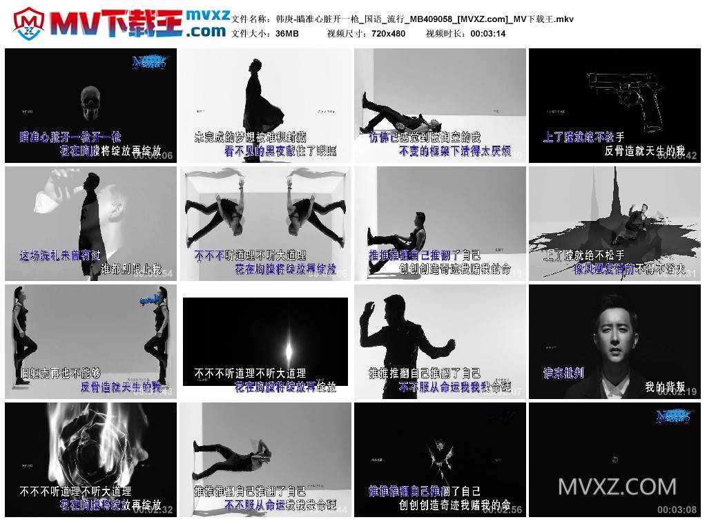 韩庚-瞄准心脏开一枪_国语_流行_MB409058